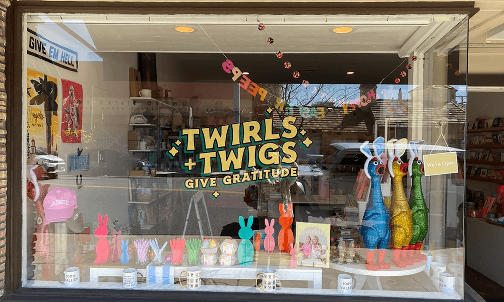 Twirls + Twigs